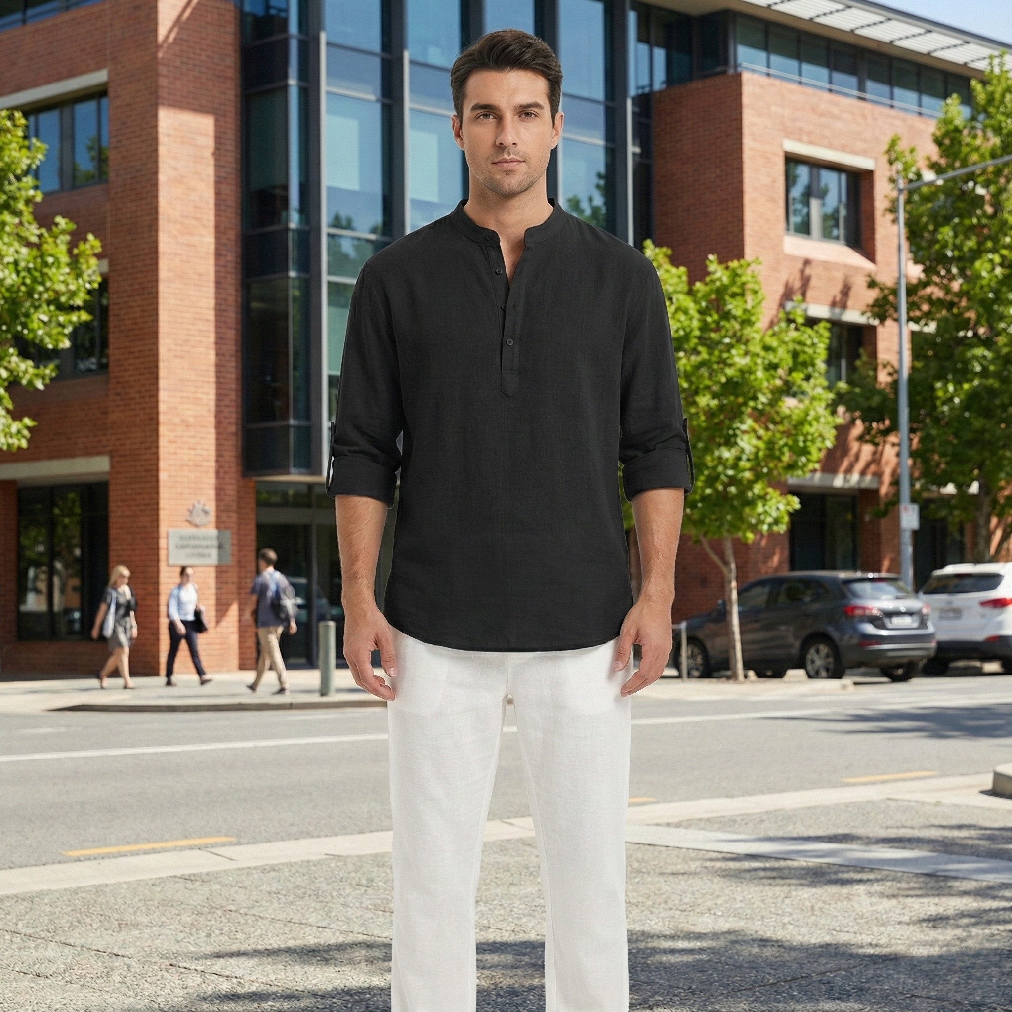 Aiden | Long Sleeve Shirt for Men