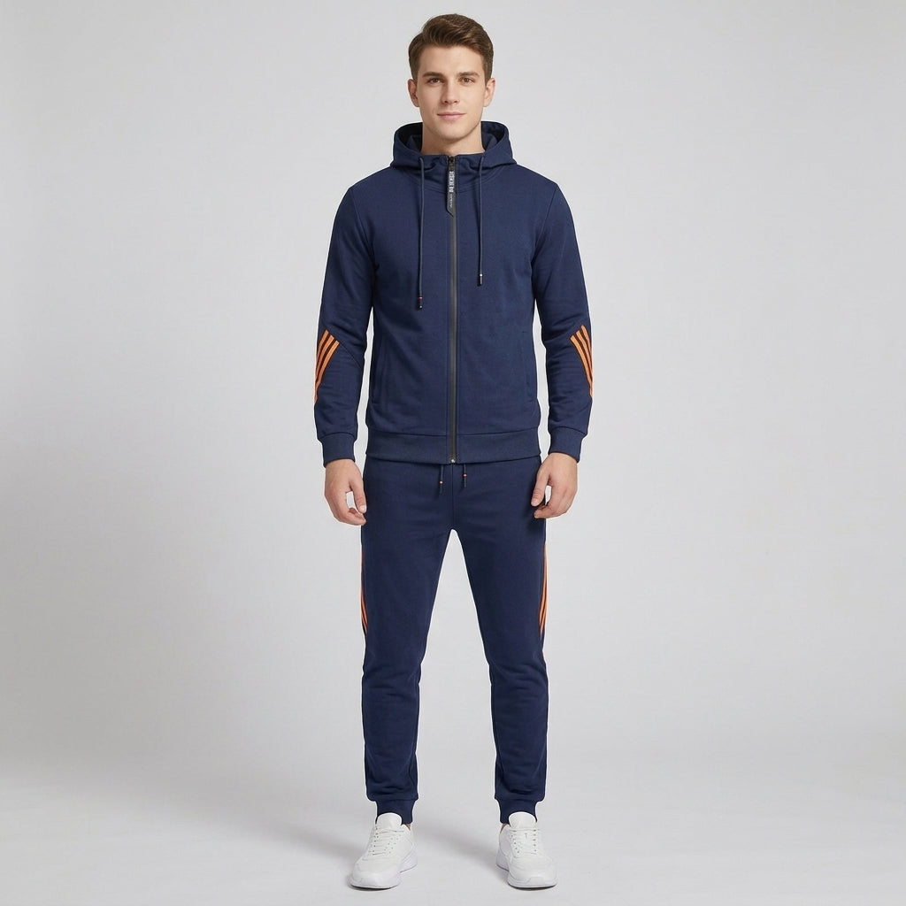 Flynn | Men's Tracksuit – Hooded Jacket &amp; Slim-Fit Joggers for All Activities
