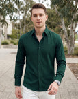 Kieran | Textured Men's Shirt for Smart Styling