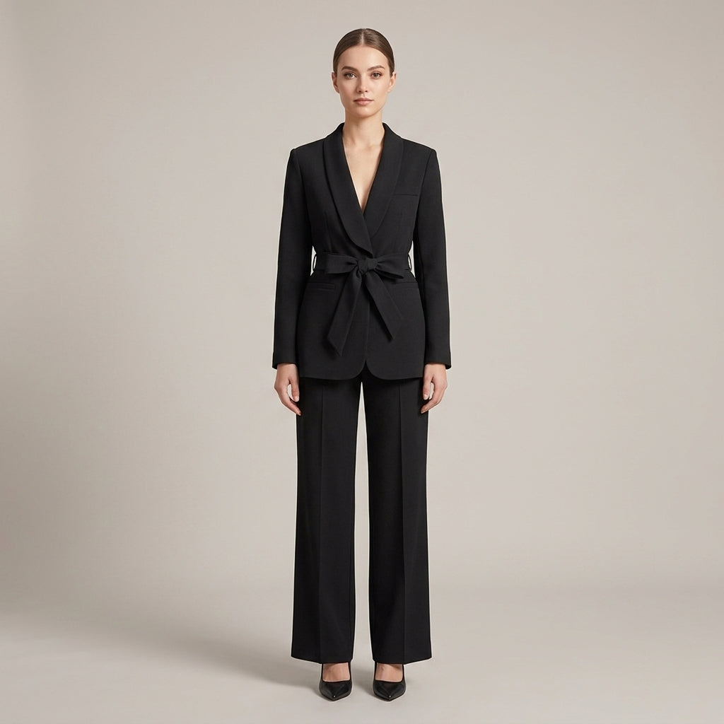 Aria | Women's Blazer &amp; Wide-Leg Trouser Suit