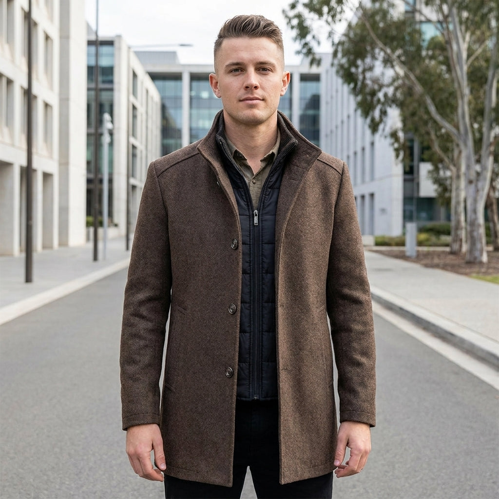 Lachlan | Men's Coat with Cold-Weather Warmth