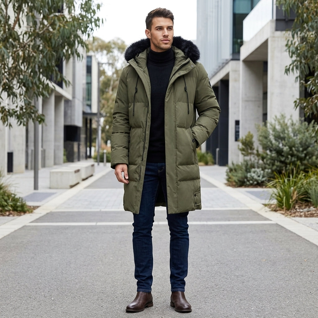 Reid | Men's Coat for Waterproof Winter Shield