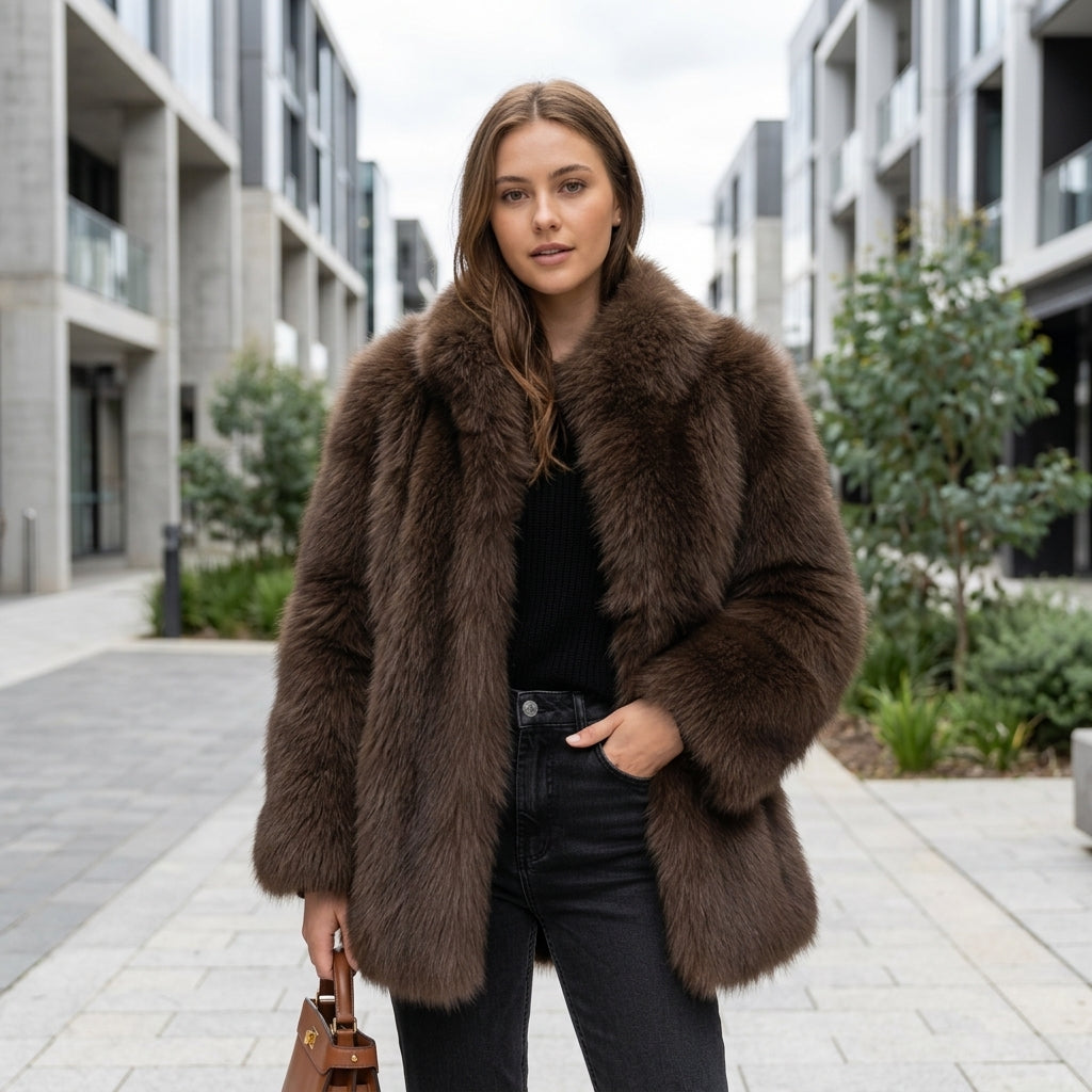Heidi | Faux Fur Women's Coat