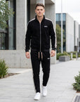 Beau | Men's Tracksuit – Soft Corduroy Zip-Up Jacket & Matching Pants