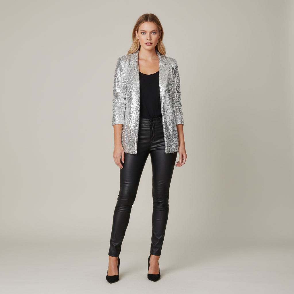 Emma | Pailletten-Blazer für stilvolle Anlässe