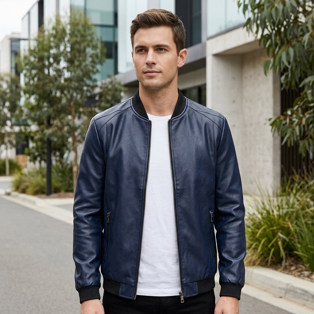 Jasper | Men's Coat for Stand-Up Collar Comfort