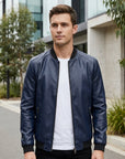 Jasper | Men's Coat for Stand-Up Collar Comfort