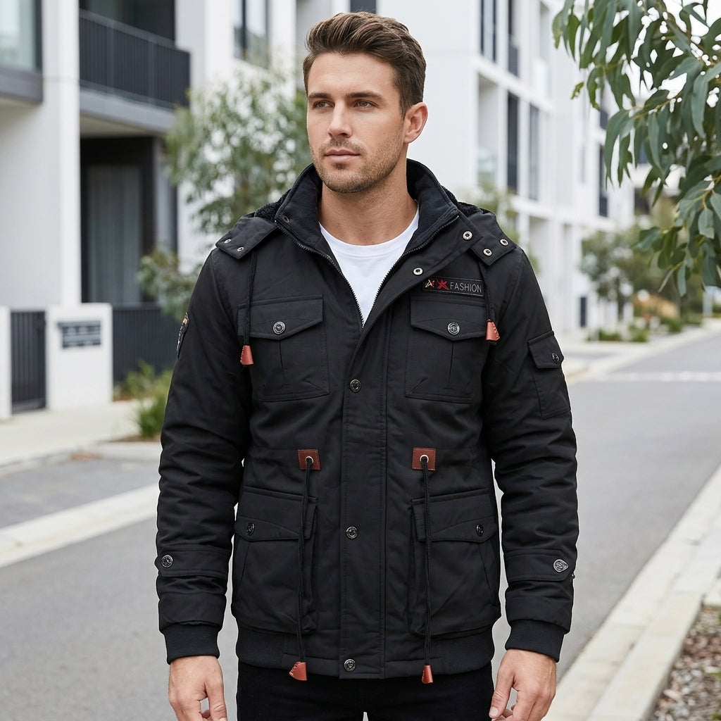 Ronan | Men's Coat for Waterproof Military Look