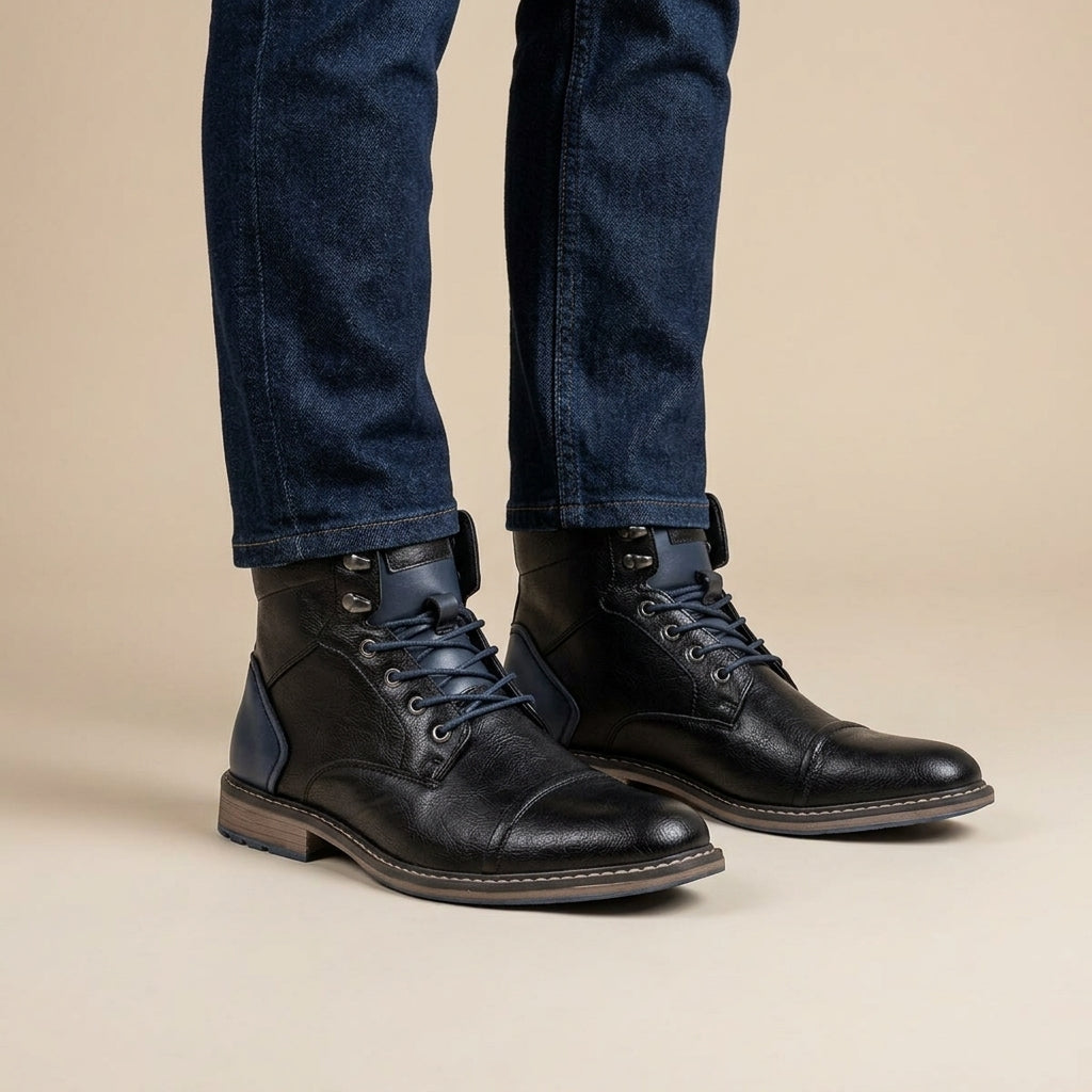 Knox | Rugged Men’s Shoes with Modern Ankle Design
