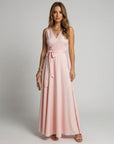 Harper | Schmeichelndes Wickel-Maxikleid für Hochzeitsgäste