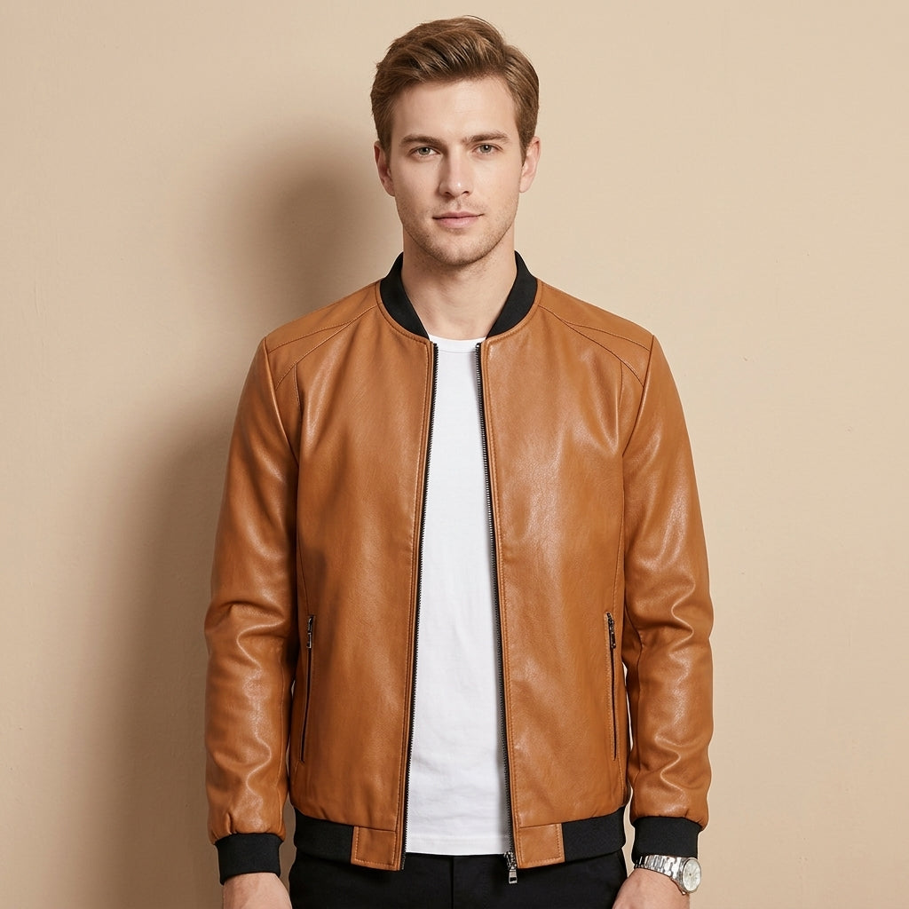 Jasper | Men's Coat for Stand-Up Collar Comfort