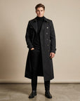 Flynn | Men's Coat with Classic Trench Look