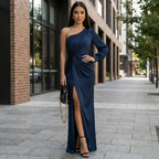 Chloe | Long Sleeve Maxi Dress with Sleeves