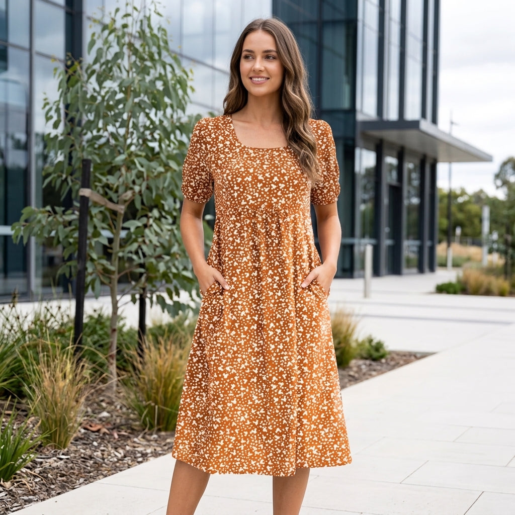 Savannah | Women's Summer Dress with Lightweight Fabric