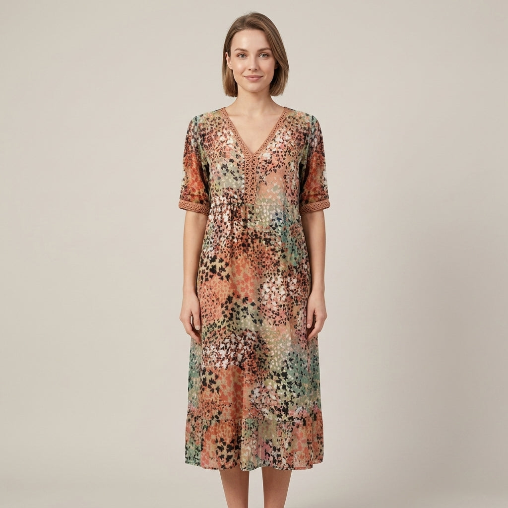 Sienna | Women's Summer Dress with Floral Print