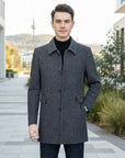 Noah | Men's Coat with Tailored Sophistication