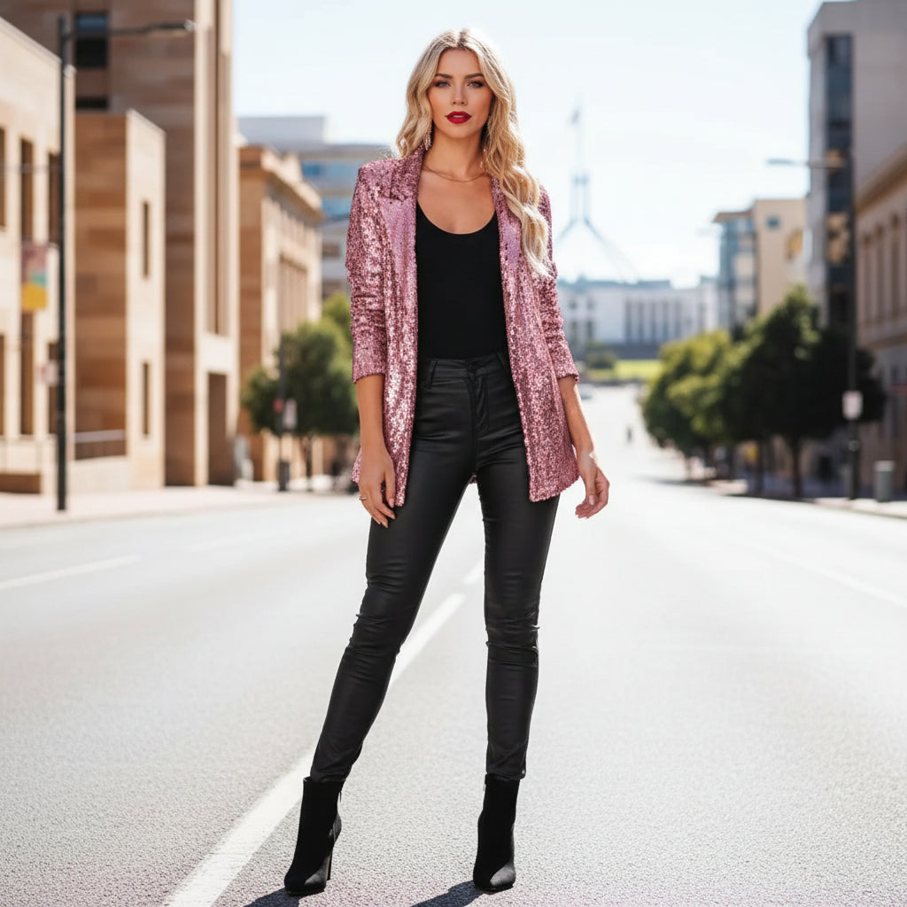 Emma | Pailletten-Blazer für stilvolle Anlässe