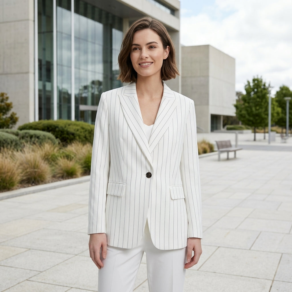 Poppy | Linen Women's Blazer Suit