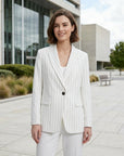 Poppy | Linen Women's Blazer Suit