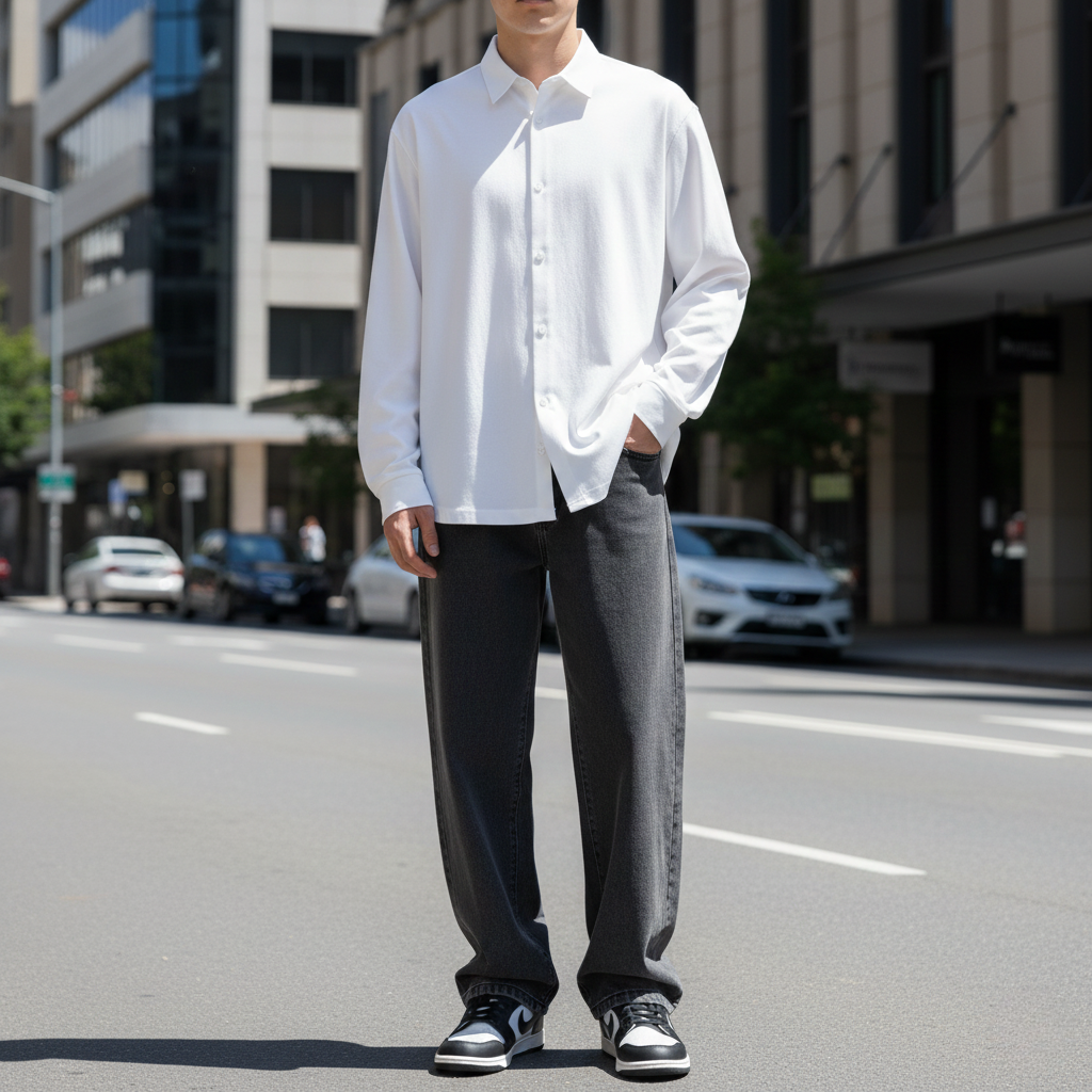 Cameron | Wide-leg Jeans for Men