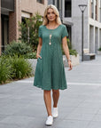 Freya | Women's Summer Dress with Tummy-Smoothing Fit