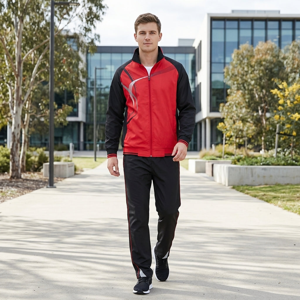 Thomas | Men's Tracksuit – Zip Jacket &amp; Elastic-Waistband Trousers for Sport &amp; Leisure