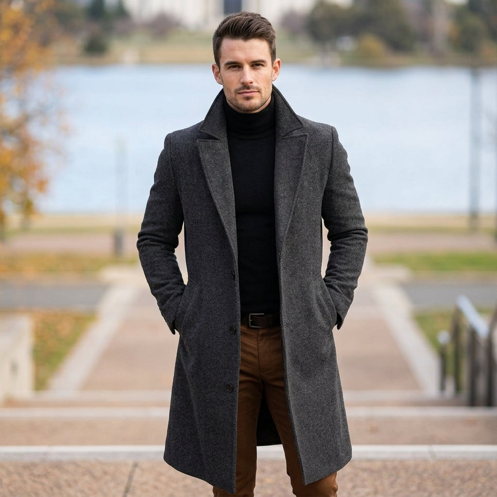 Lachie | Warm Men’s Coat for Winter Comfort