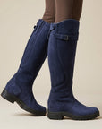 Isla | Women's Waterproof Leather Knee High Boots – Tall Riding Style