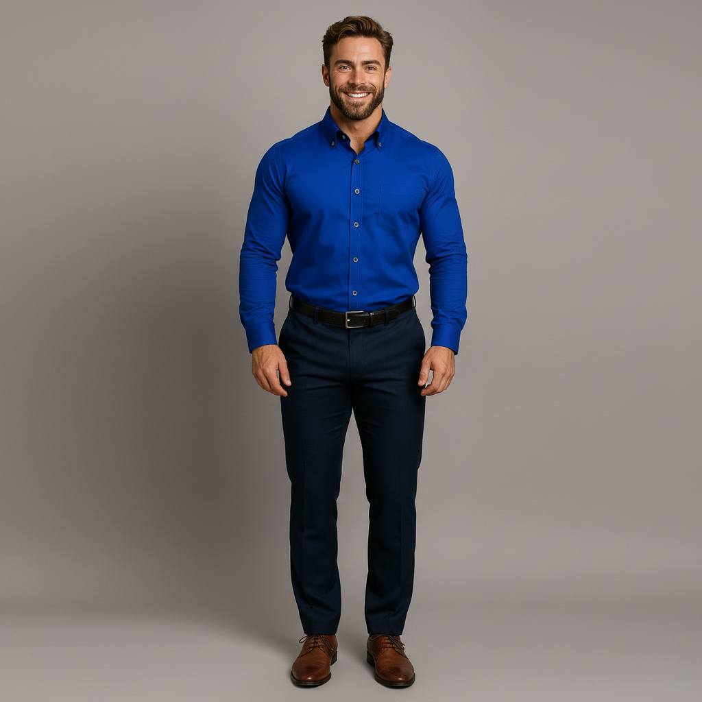 Isaac | Men's Shirts with Stand-Up Collar