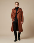 Flynn | Men's Coat with Classic Trench Look