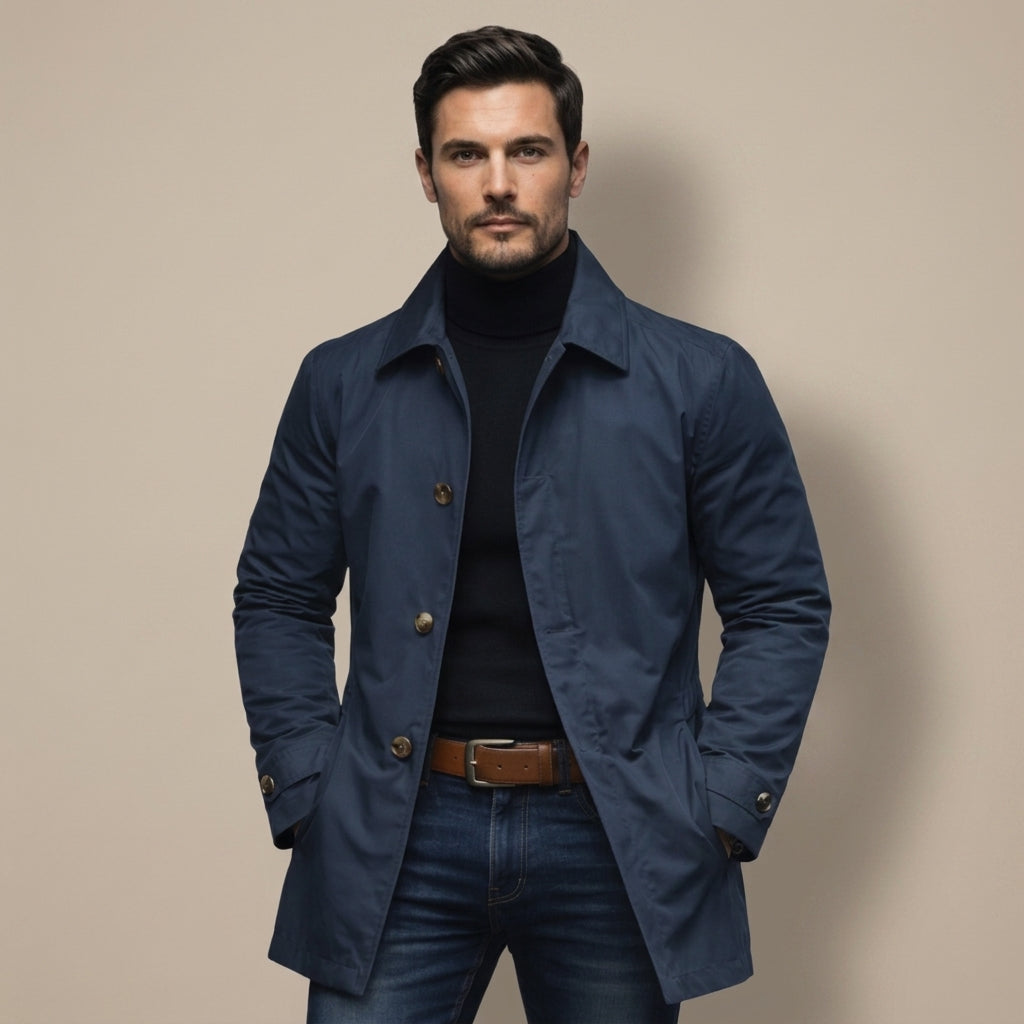 Hudson | Men's Coat with Weather-Resistant Build