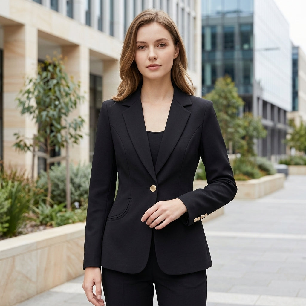 Grace | Müheloser weißer Damenblazer