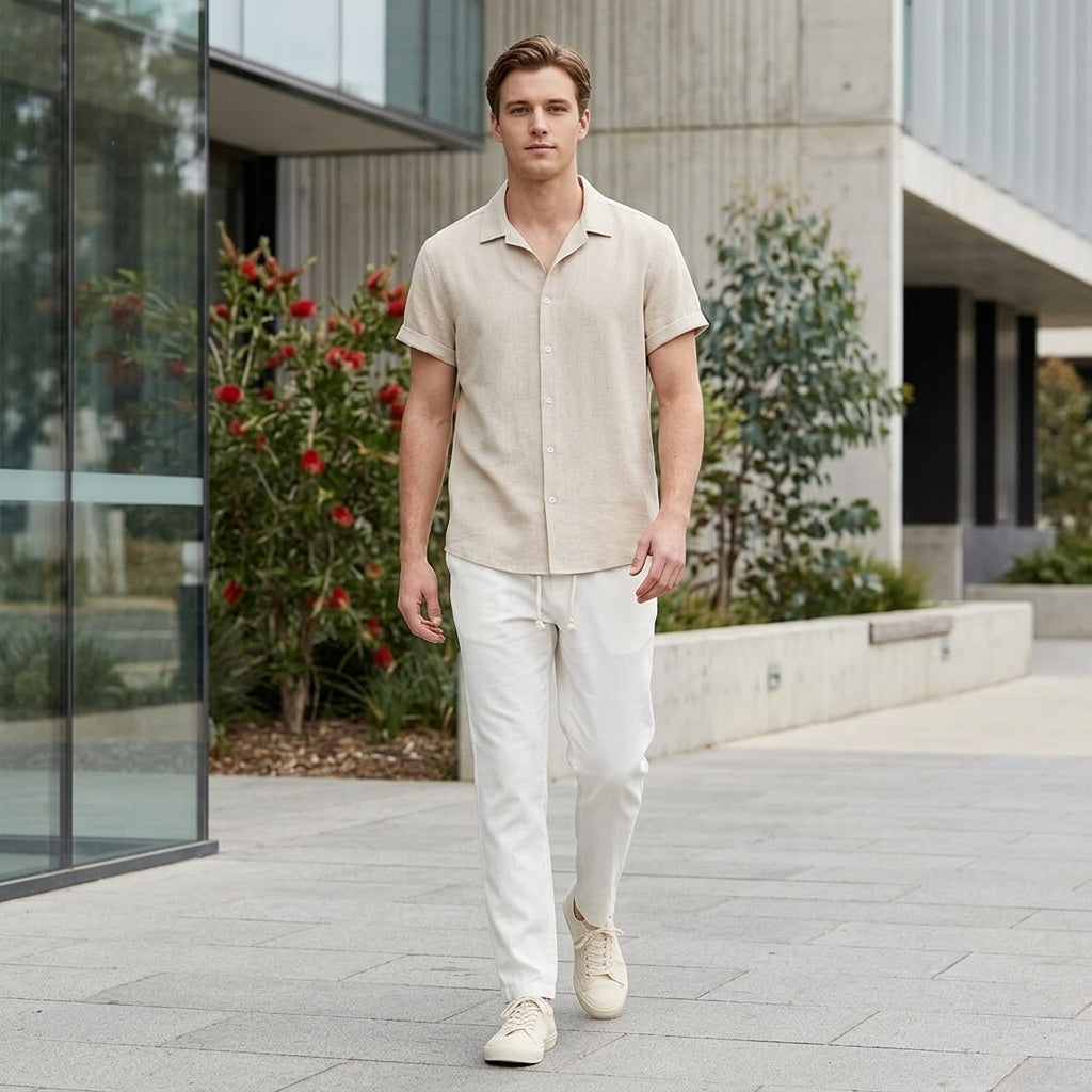 Nash | Linen Men’s Set for Refined Summer Style