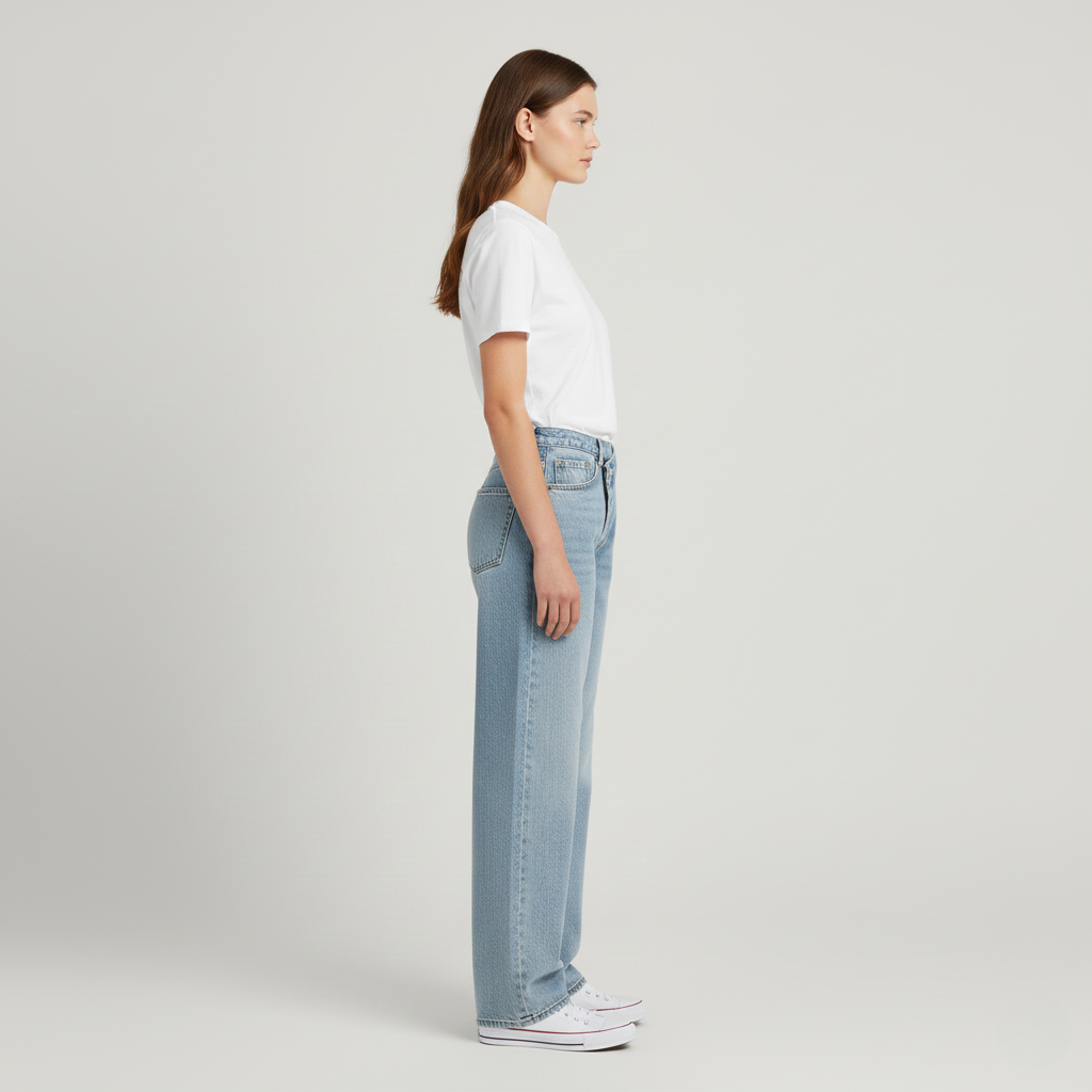 Mia | Women's Wide Leg Baggy Jeans