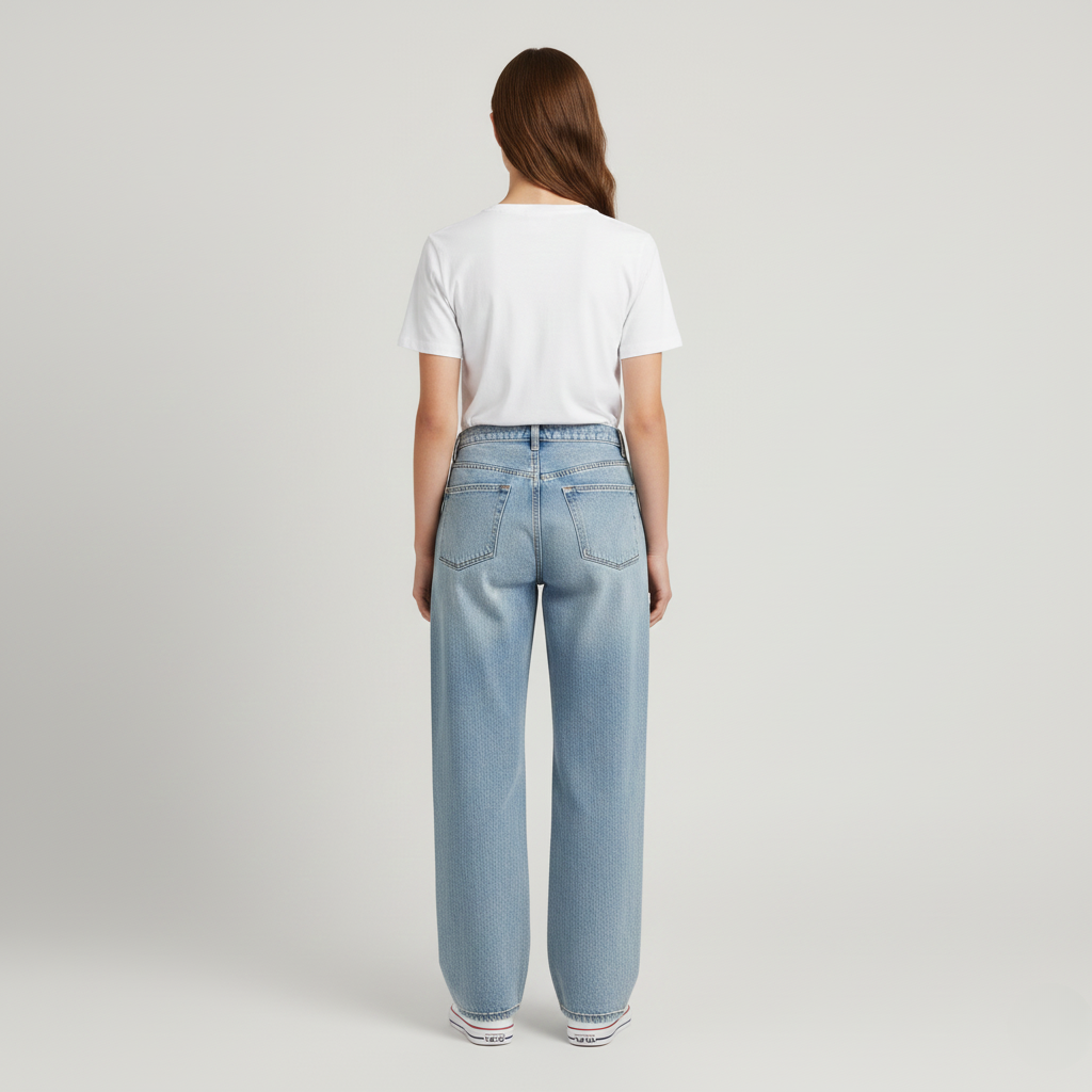 Mia | Women's Wide Leg Baggy Jeans