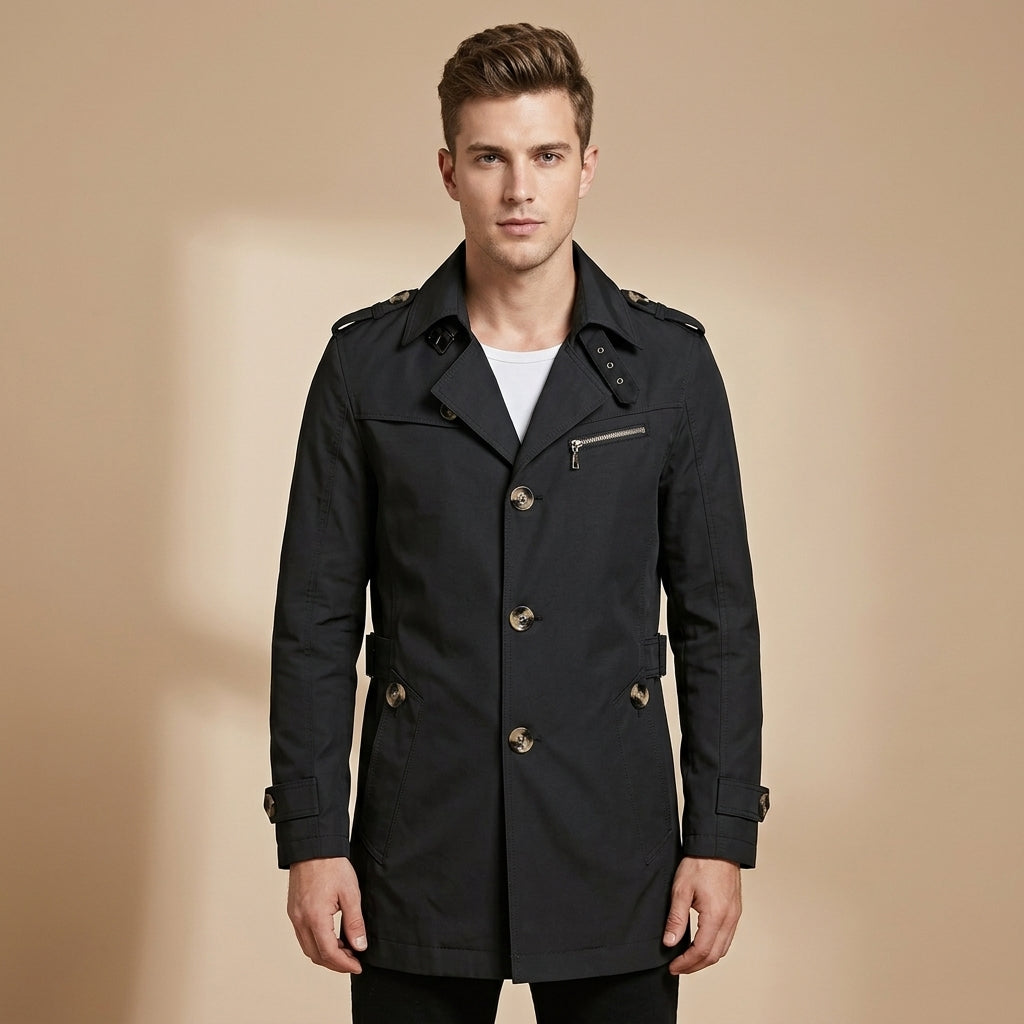 Hugo | Men's Coat Classic Trench Style
