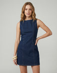 Frankie | Denim Dress with Sleeveless Bodycon Fit