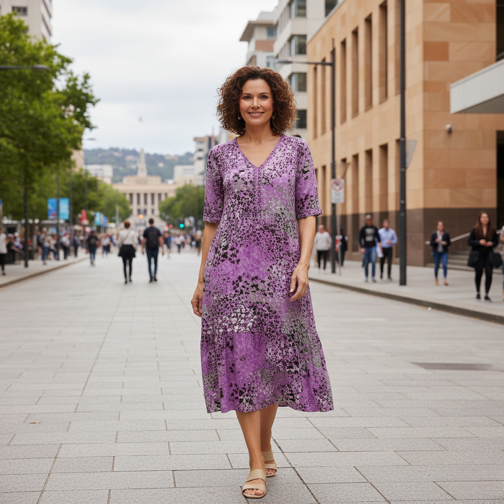 Olivia | Stylish Knee-Length Womens Dress