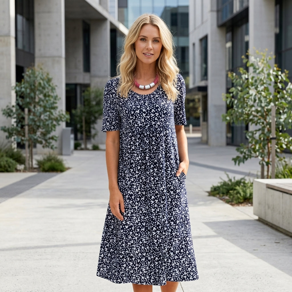 Savannah | Women's Summer Dress with Lightweight Fabric