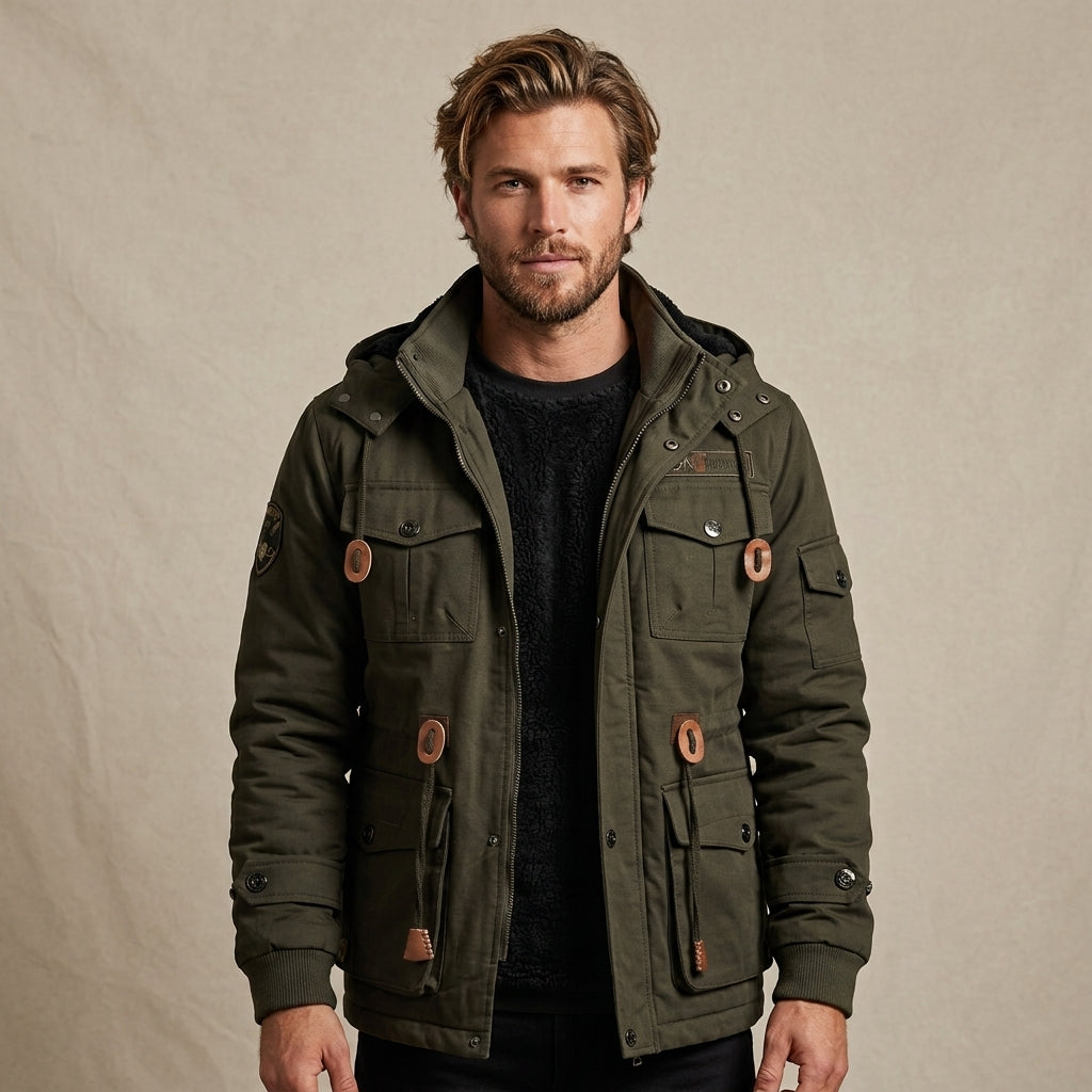 Ronan | Men's Coat for Waterproof Military Look