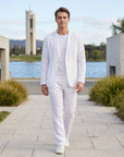 Nolan | Leinen-Herren-Set für smarte Casual-Looks
