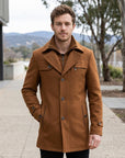 Braxton | Men’s Trench Coat with Refined Fit