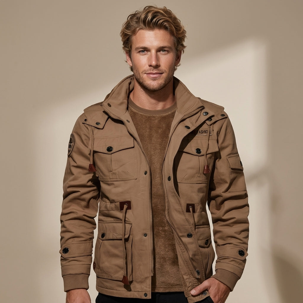 Ronan | Men's Coat for Waterproof Military Look