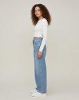 Emma | High-Waist Straight-Leg Jeans