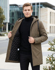 Darcy | Men's Coat for Long Waterproof Build