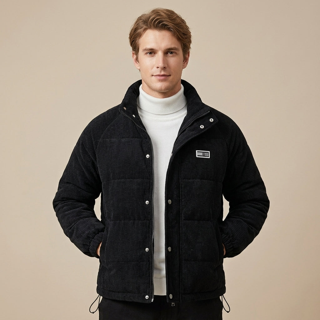 Callum | Men's Coat Corduroy Winter Warmth