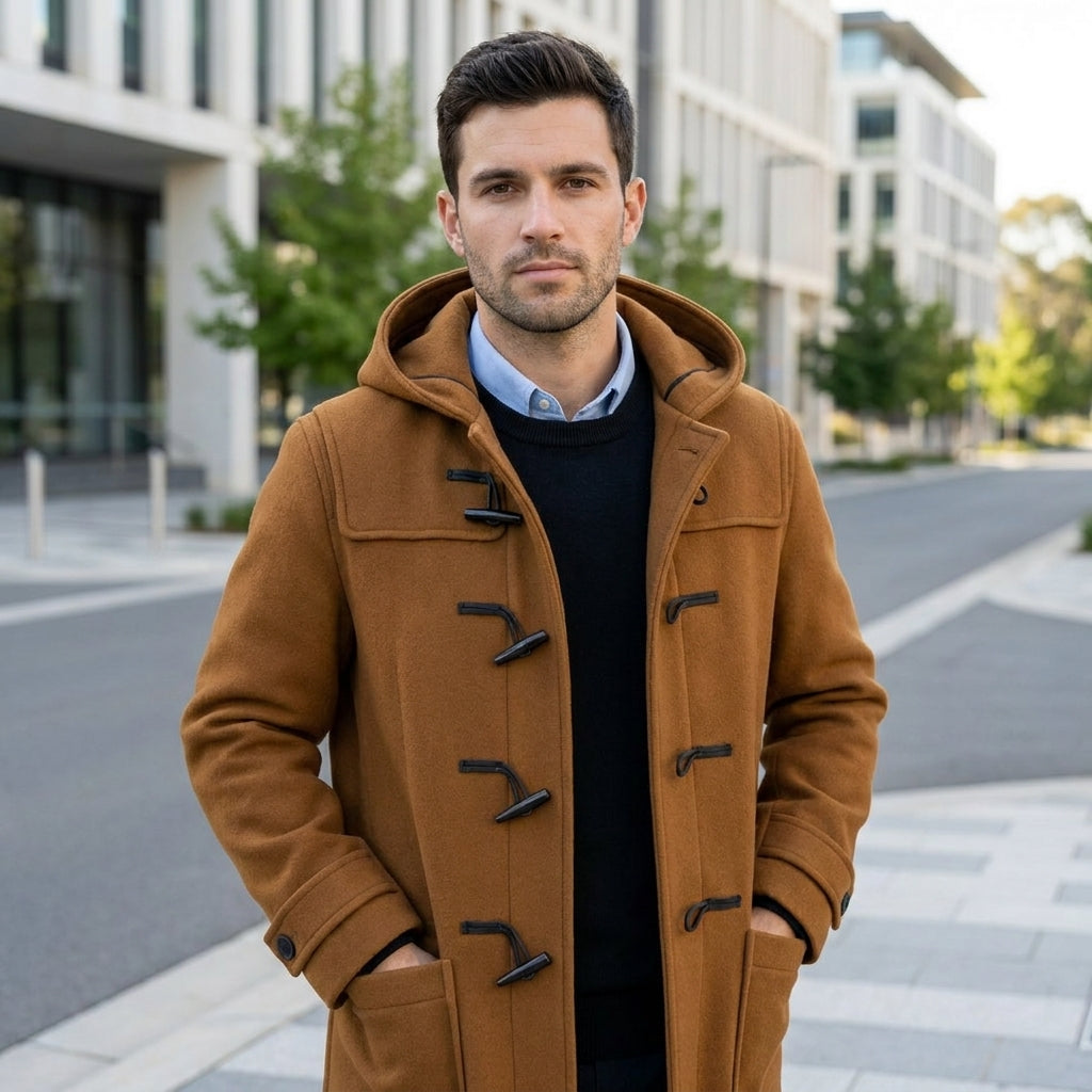 Seth | Men's Coat for Elegant Long Silhouette