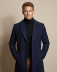 Cooper | Men's Coat with Long Wool Warmth