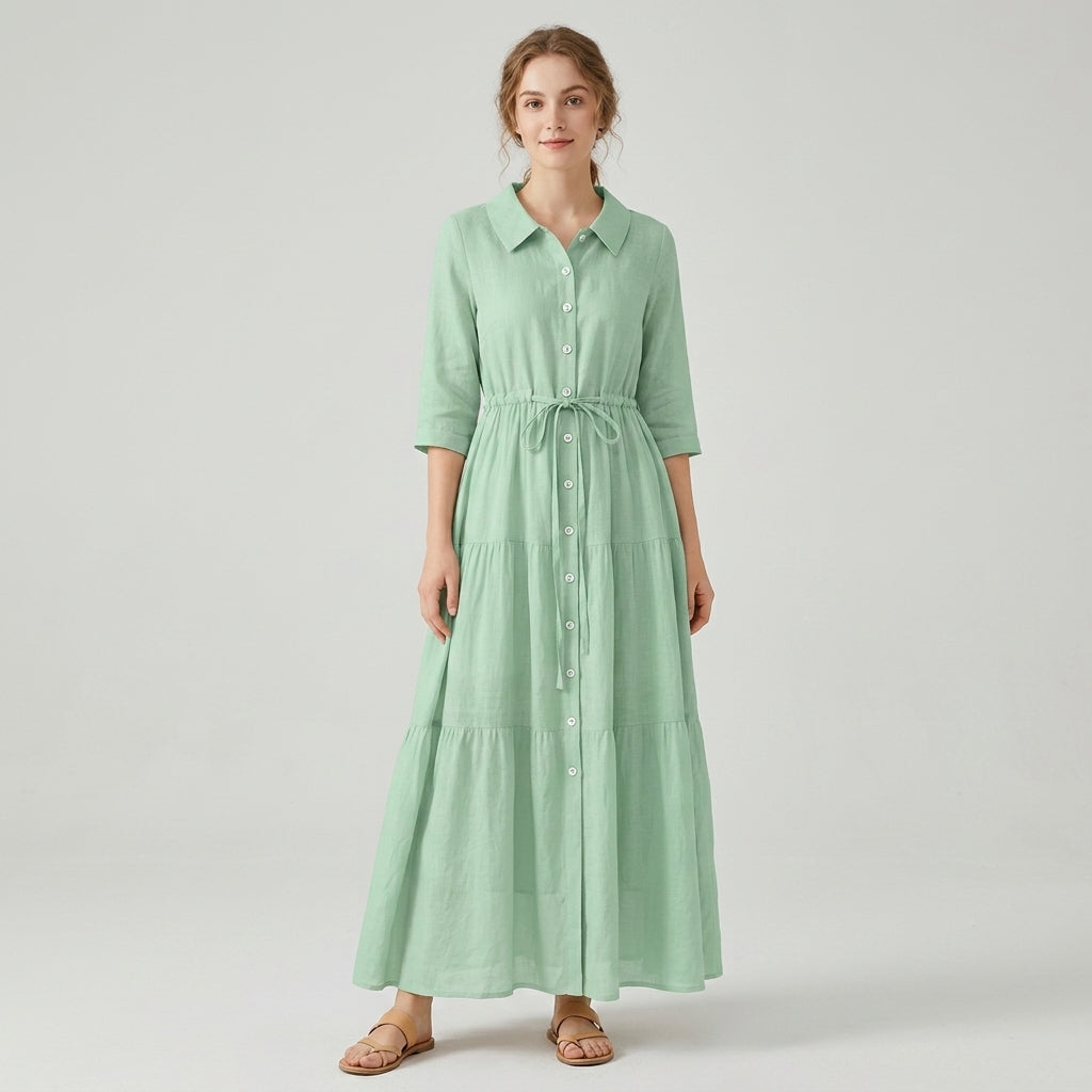 Aaliyah | Women's Summer Dress with Flattering Fit