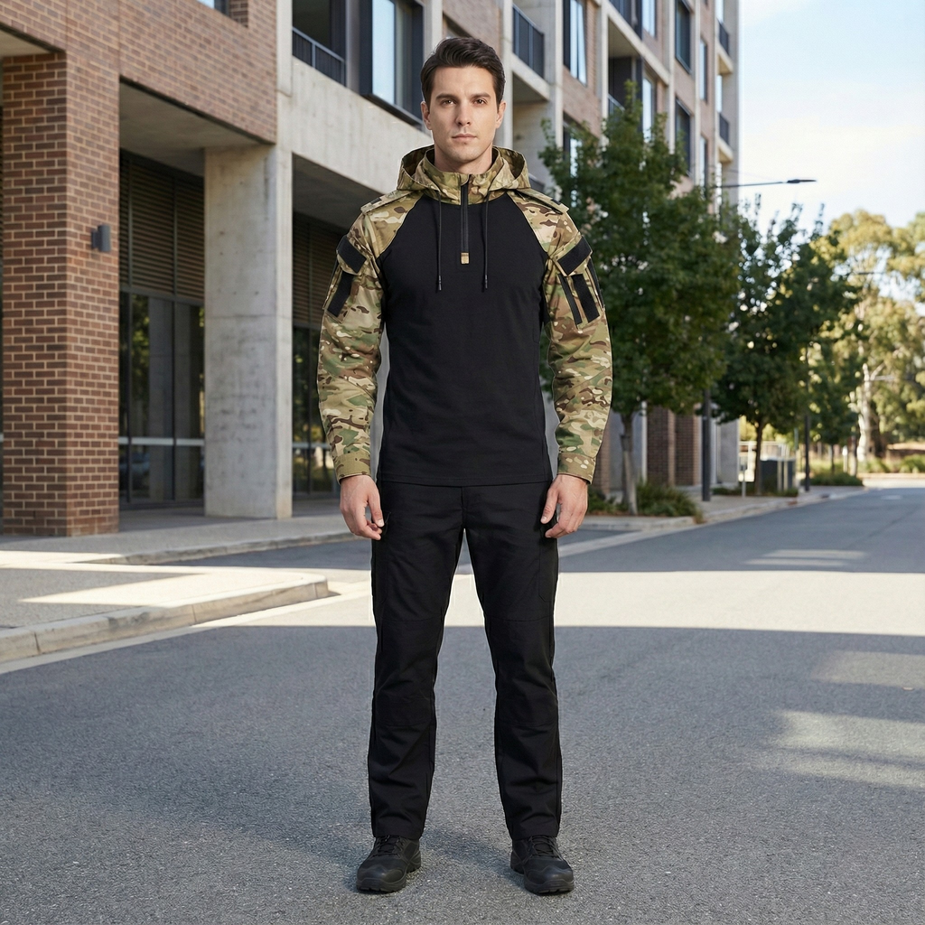 Thomas | Taktischer Hoodie für Outdoor-Komfort